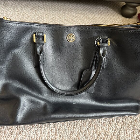 Tory Burch Robinson Small Zip Tote - Picture 1 of 2